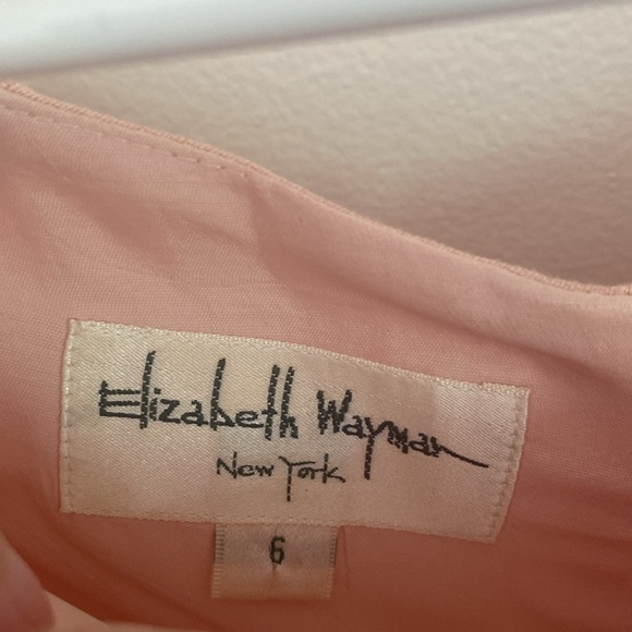 Couture linen and silk vintage gown - Picture 3 of 12